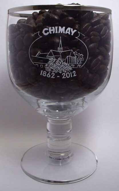 Verre Chimay du 150ème anniversaire