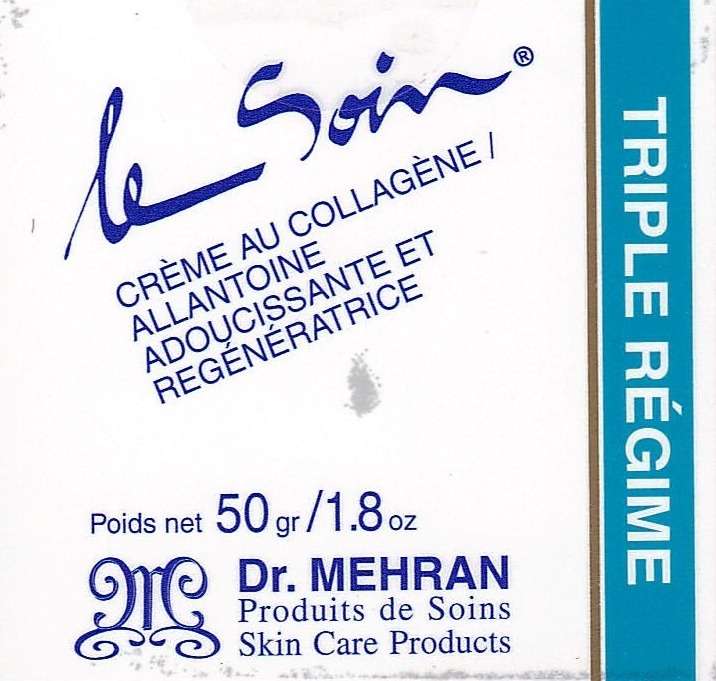 Triple régime 3R® Crème au collagène, allantoïne, adoucissante et régénératrice