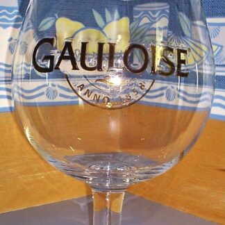 Verre jéroboam Gauloise