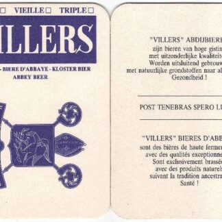 Sous-verres Villers