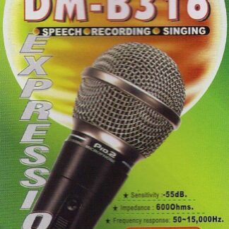 Microphone dynamique unidirectionnel