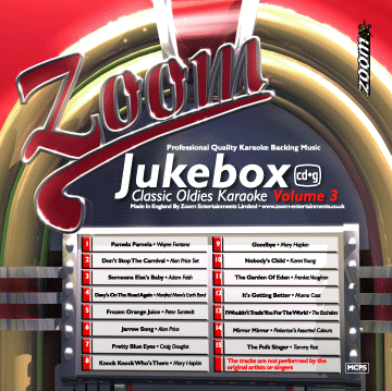 Zoom Karaoke - Jukebox Classic Oldies - Volume 3