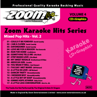 Zoom Karaoke - Mixed Pop Hits - Volume 2