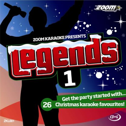 Zoom Karaoke ZKL001 - Legends 1 - 26 Christmas karaoke favourites!