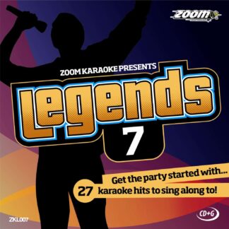 Zoom Karaoke ZKL007 - Legends 7 - Karaoke hits to sing along to!