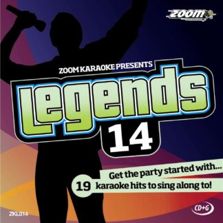 Zoom Karaoke ZKL014 - Legends 14 - 19 Karaoke hits to sing along to!