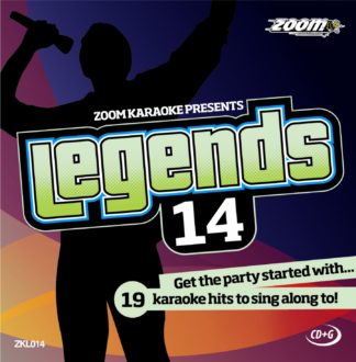 Zoom Karaoke ZKL014 - Legends 14 - 19 Karaoke hits to sing along to!