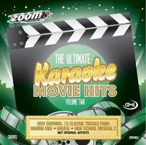 Zoom Karaoke ZMH02 - The Ultimate Karaoke Movie Hits - Volume Two - Mamma Mia * Grease * High School Musical 2