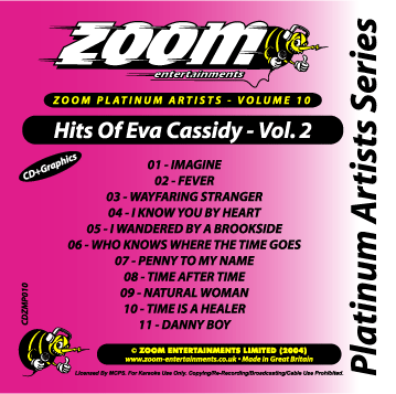 Zoom Karaoke - Hits of Eva Cassidy - Volume 2