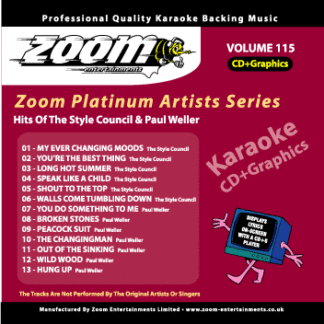 Zoom Karaoke - Hits of the Style Council and Paul Weller