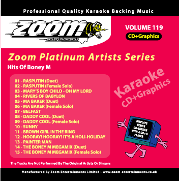 Zoom Karaoke - Hits of Boney M