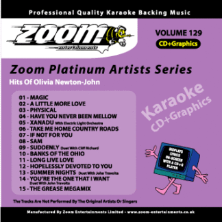 Zoom Karaoke - Hits of Olivia Newton-John