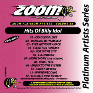 Zoom Karaoke - Hits of Billy Idol