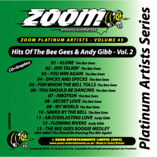 Zoom Karaoke - Hits of the Bee Gees and Andy Gibb - Volume 2