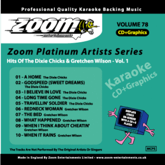 Zoom Karaoke - Hits of the Dixie Chicks and Gretchen Wilson - Volume 1