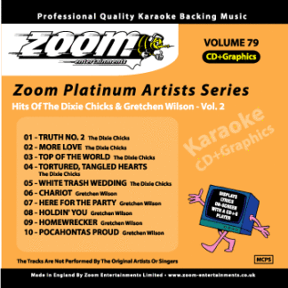 Zoom Karaoke - Hits of the Dixie Chicks and Gretchen Wilson - Volume 2