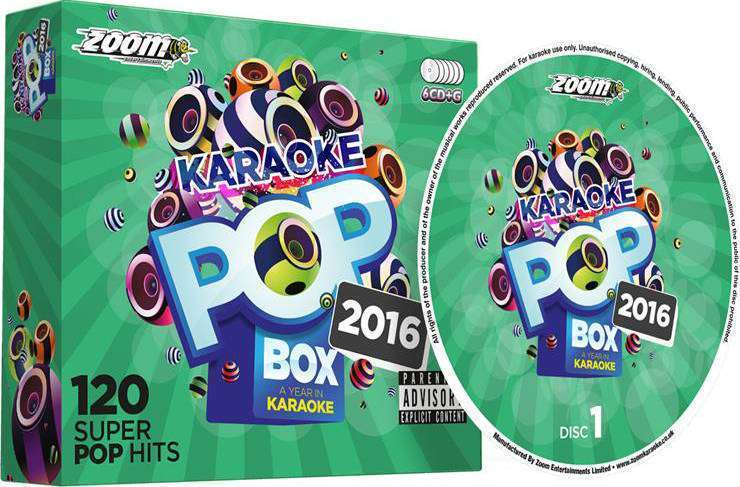 Zoom Karaoke ZPBX2016 - Pop Box 2016: A Year in Karaoke