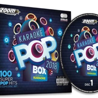 Zoom Karaoke ZPBX2018 - Pop Box 2018: A Year in Karaoke