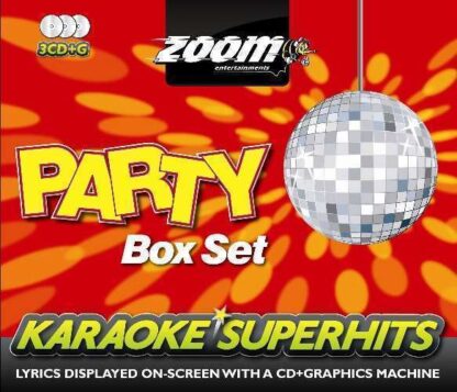 Zoom Karaoke ZSH001 - Party Superhits Pack