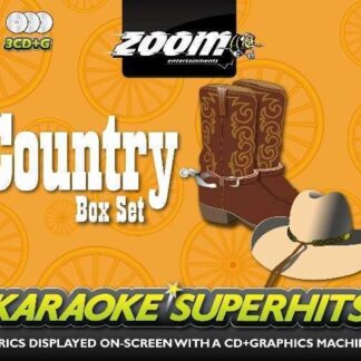 Zoom Karaoke ZSH003 - Country Superhits Pack