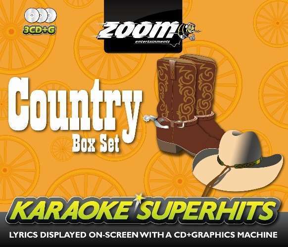 Zoom Karaoke ZSH003 - Country Superhits Pack