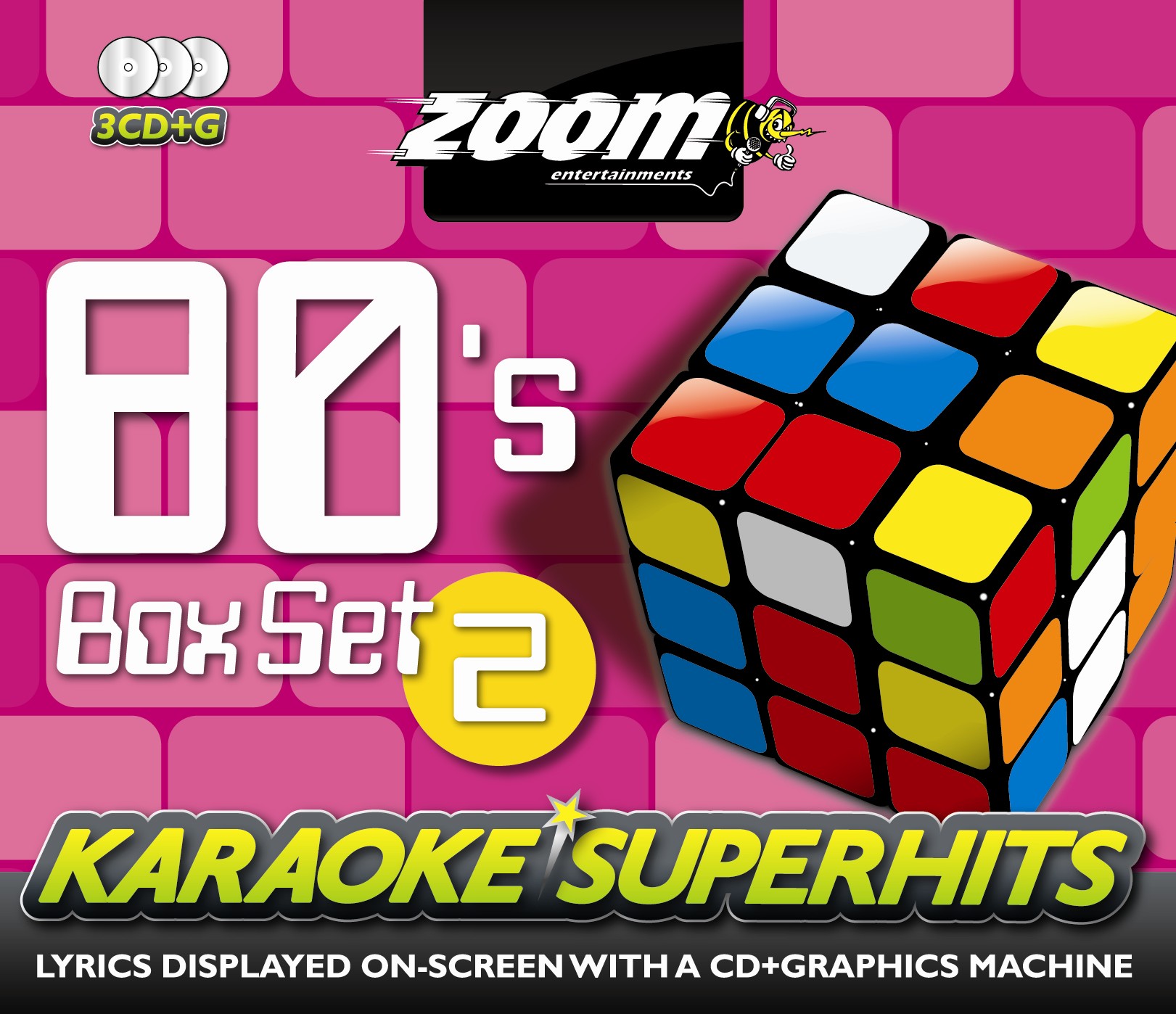 Zoom Karaoke ZSH006 - 80’s Superhits Pack 2