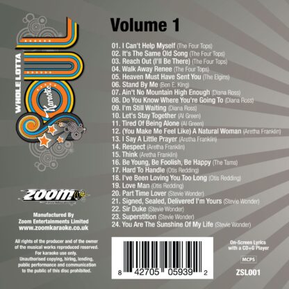 Zoom Karaoke - Whole Lotta Soul - Volume 1