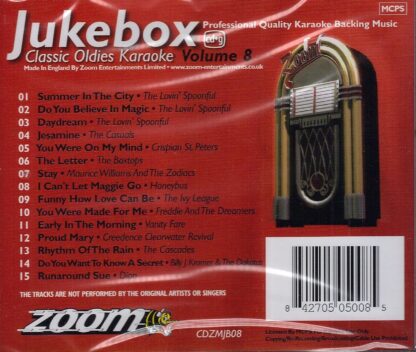 Zoom Karaoke - Jukebox Classic Oldies - Volume 8