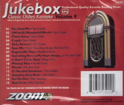 Zoom Karaoke - Jukebox Classic Oldies - Volume 9