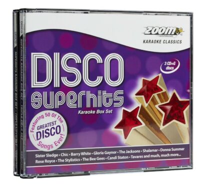 Zoom Karaoke CDZMPK07 - Disco Superhits Pack