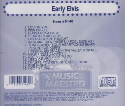 Music Maestro CG6146 - Early Elvis