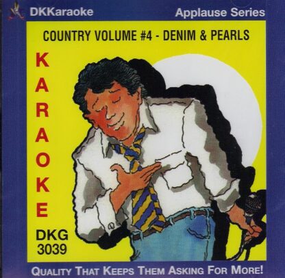 DKKaraoke DKG3039 - Country Volume 4 - Denim and Pearls