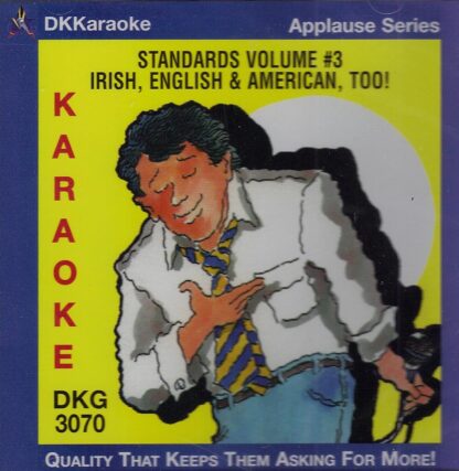 DKKaraoke DKG3070 - Standards Volume 3 - Irish, English and American Too!