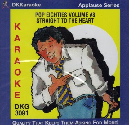 DKKaraoke DKG3091 - Pop 80’s 8 - Straight To the Heart