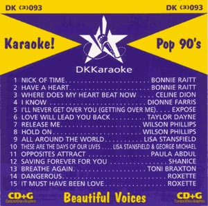 Pop 90’s Volume 2 - Beautiful Voices