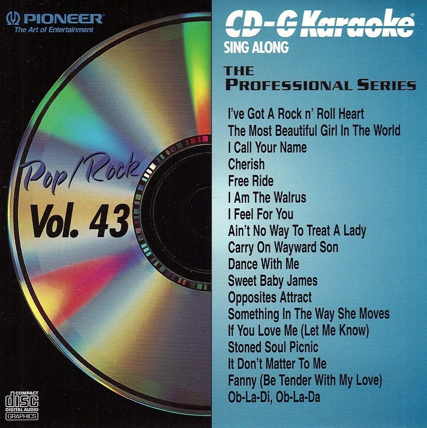 Pioneer PCDG043 - Pop / Rock Volume 43
