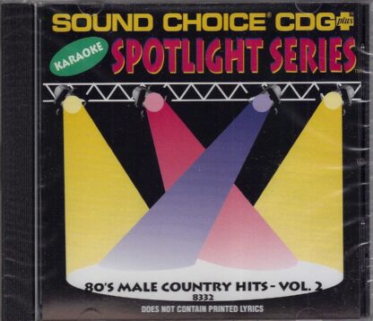 Sound Choice SC8332 - 80’s Male Country Hits - Volume 2