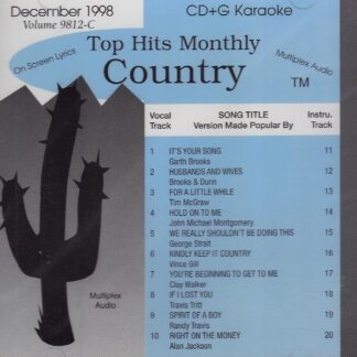 Top Hits Monthly THC9812 - Country December 1998