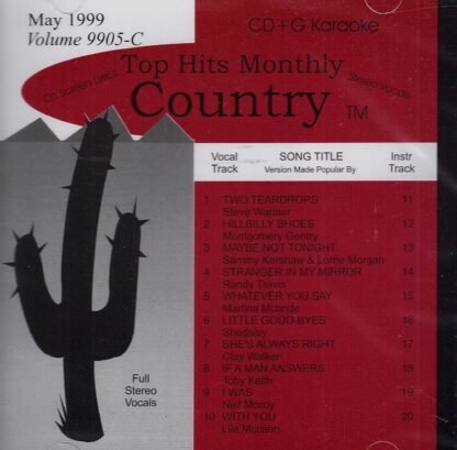 Top Hits Monthly THC9905 - Country May 1999
