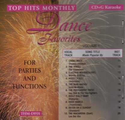 Top Hits Monthly THDF1 - Dance Favorites