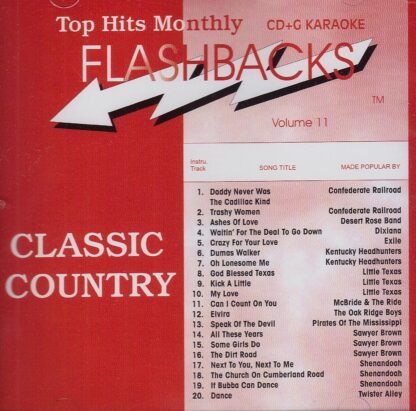 Top Hits Monthly THFB11 - Classic Country Volume 2