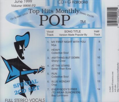 Top Hits Monthly THP9906II - Pop June 1999 - Volume 2