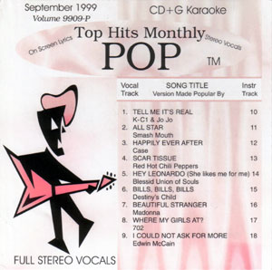 Top Hits Monthly THP9909 - Pop September 1999