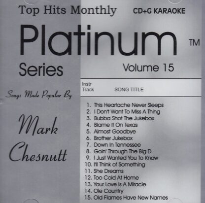 Top Hits Monthly THPL15 - Mark Chesnutt