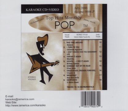 Top Hits Monthly THPV0007 - Pop July 2000