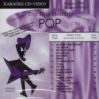 Top Hits Monthly THPV0008 - Pop August 2000