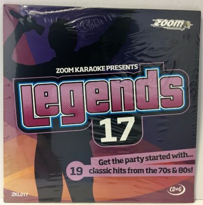 Zoom Karaoke ZKL017 - Legends 17 - Classic hits from the 70s and 80s!