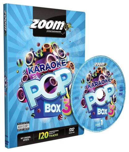 Zoom Karaoke ZPBX3DVD - Pop Box 3