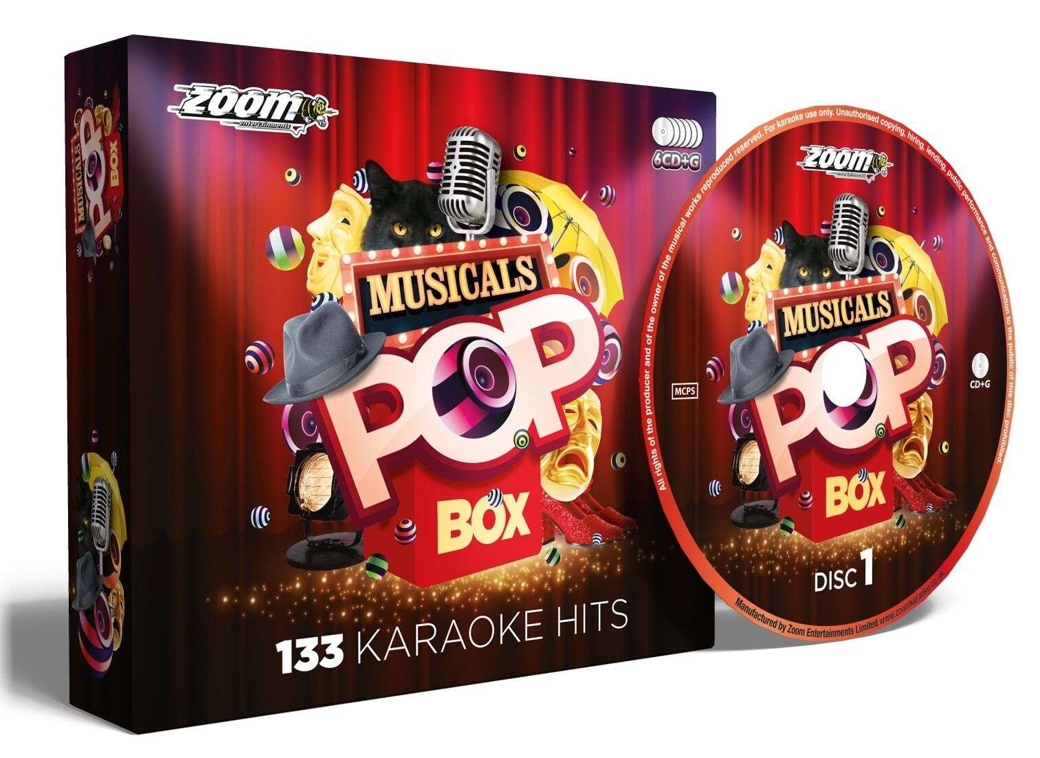 Zoom Karaoke ZPBXMUSI - Pop Box Musicals