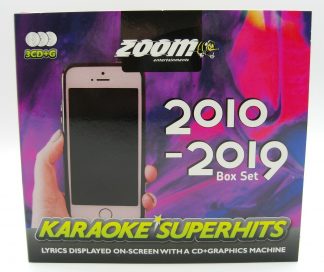 Zoom Karaoke ZSH013 - Superhits CD+G 2010-2019 - 3 Albums kit